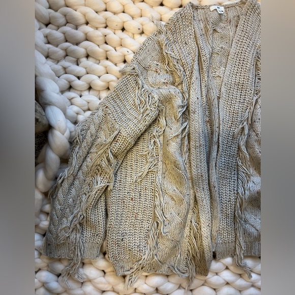 BP. Fringe knit cardigan - Picture 4 of 5